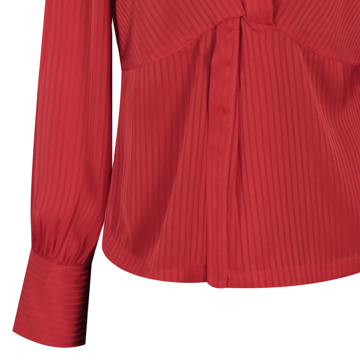 Blusa camisera de sat&iacute;n para Mujer Petite JUST BY BASEL image number null