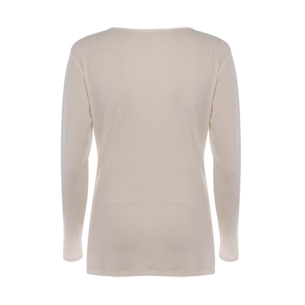 Playera De Maternidad Cuello V NINE TO GO image number null