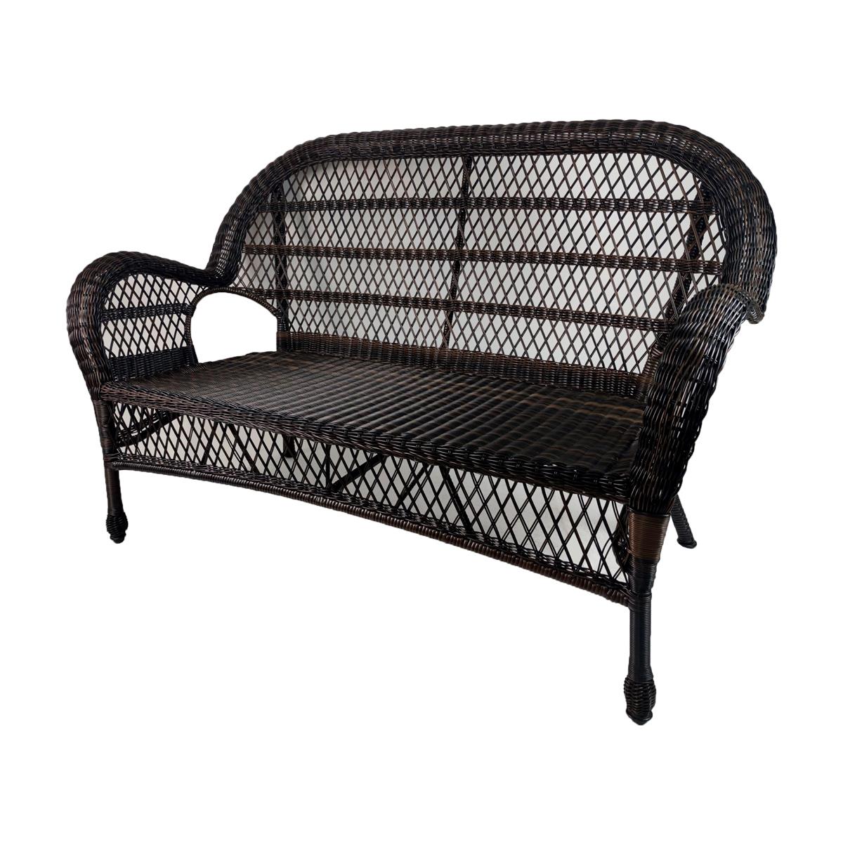Settee  De Exterior Santa Barbara Dark Brown Vintage Home image number null