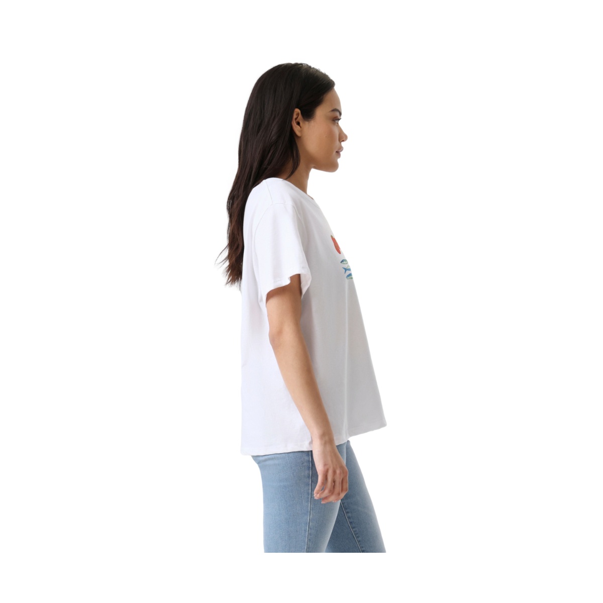 Playera Con Grafico Levis Para Mujer Curvy image number null