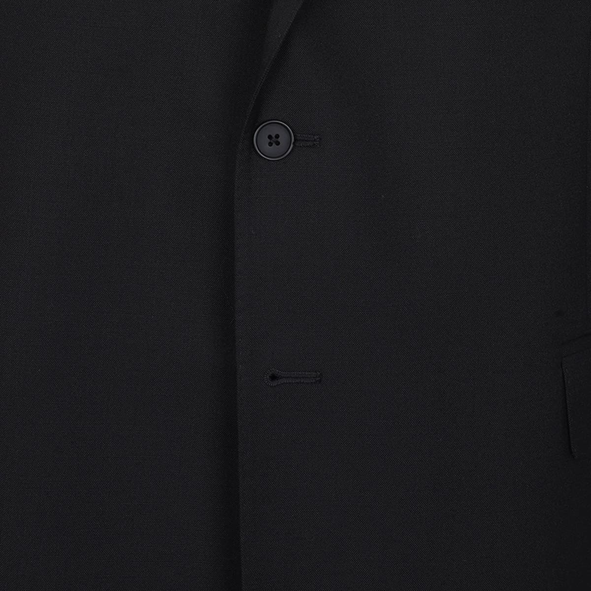 Traje Moda Liso Carlo Corinto Negro para Hombre Plus image number null