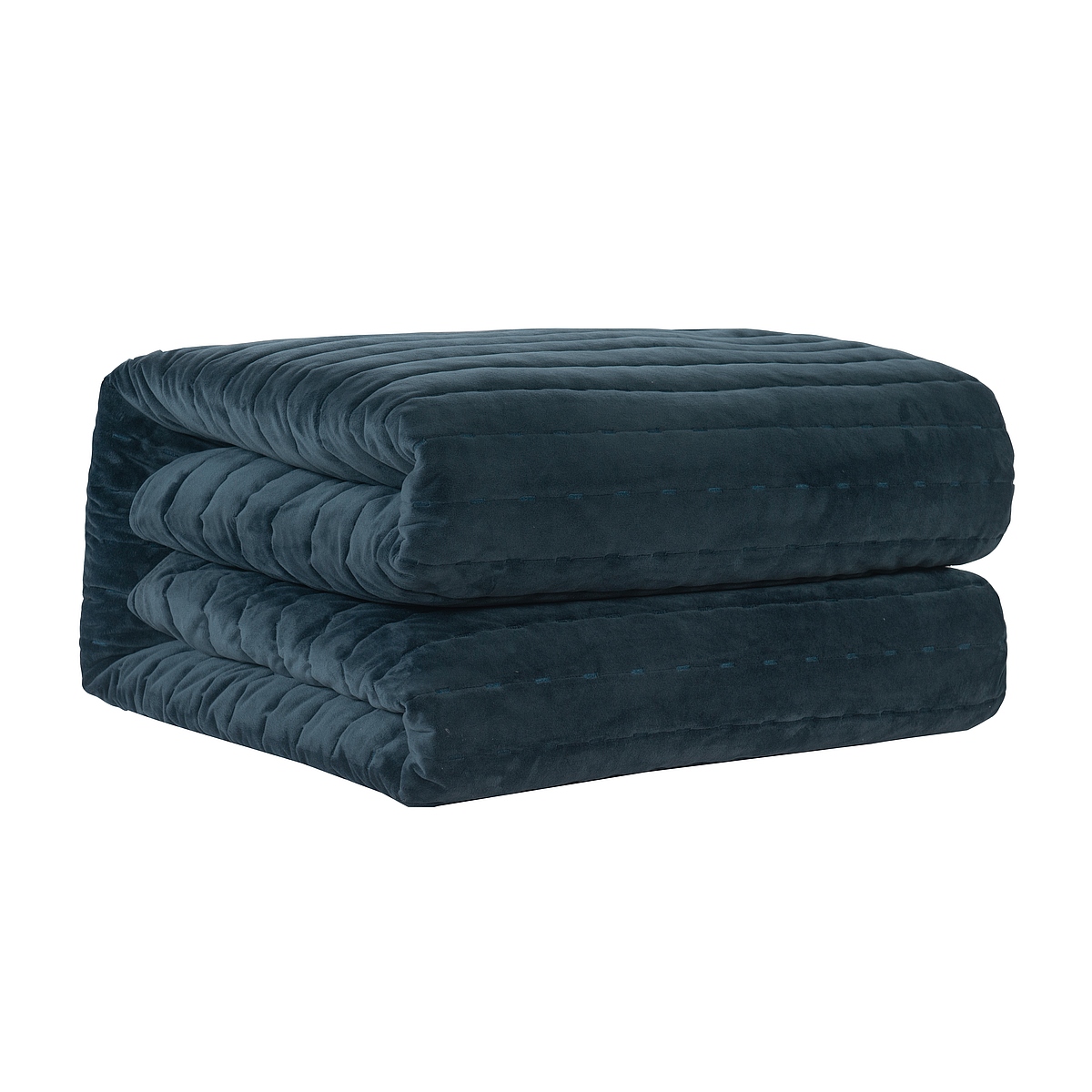 Sobrecama Matrimonial/Queen Azul VINTAGE HOME image number null