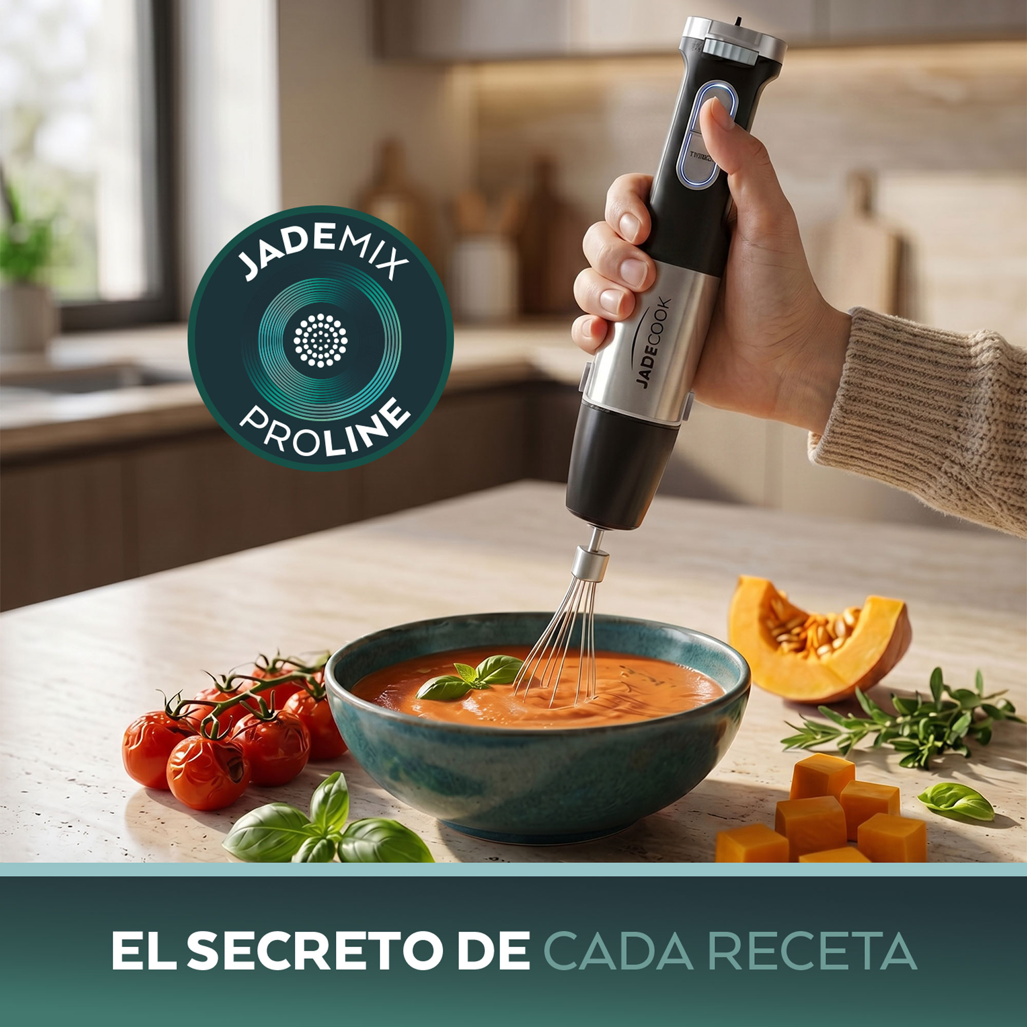 Batidora De Inmersi&oacute;n 800 W Con Accesorios Jade Cook image number null