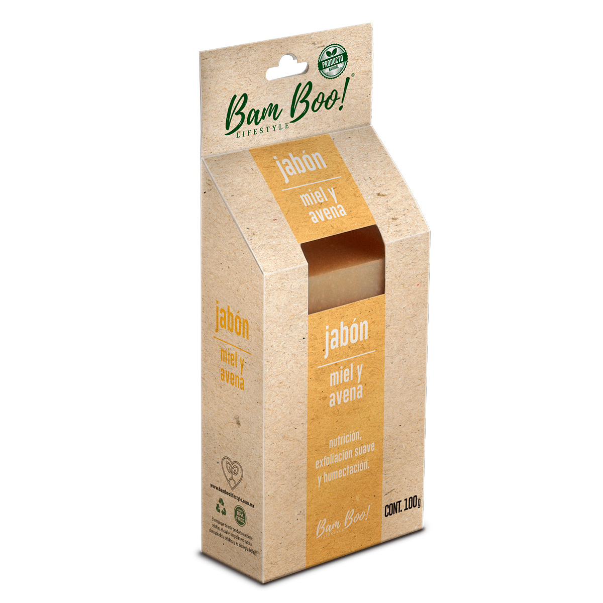 Bamboo! Jab&oacute;n Miel Y Avena image number null