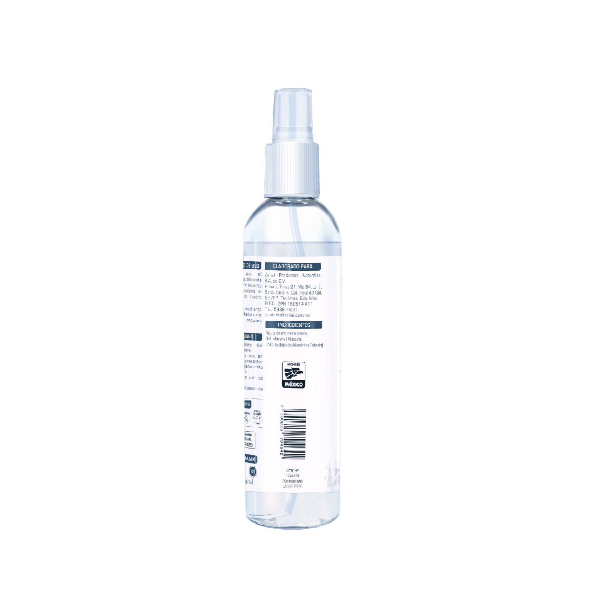 Zahal Desodorante Spray Corporal 240 Ml image number null