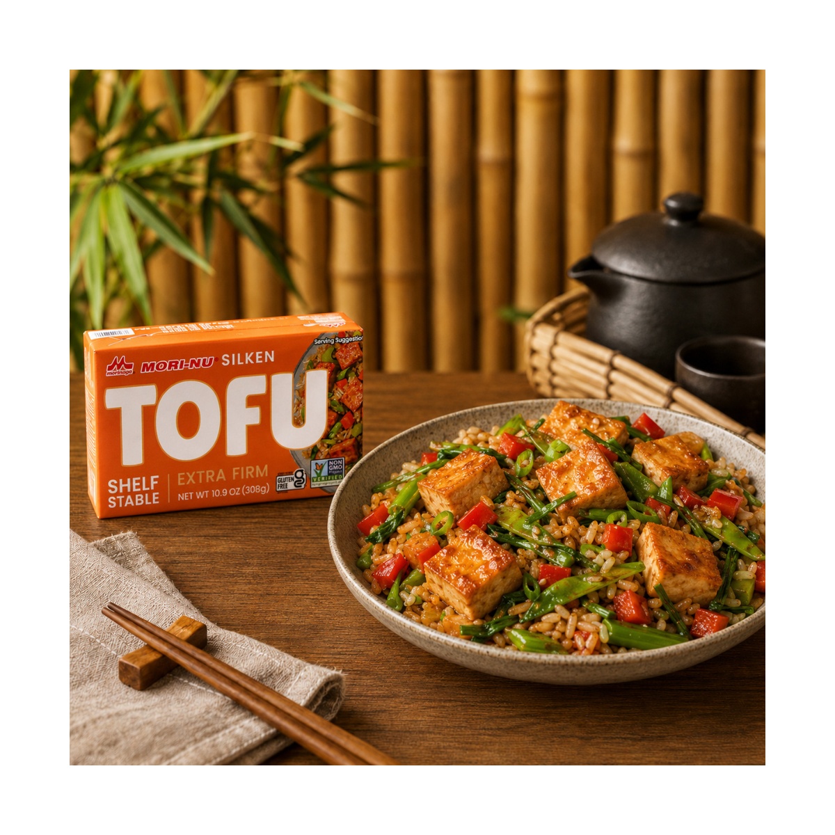 Tofu Extra Firme Mori-Nu 308G image number null