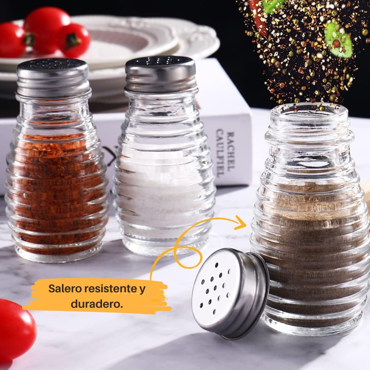 Juego De Salero Y Pimentero 70 Ml Good & Good image number null