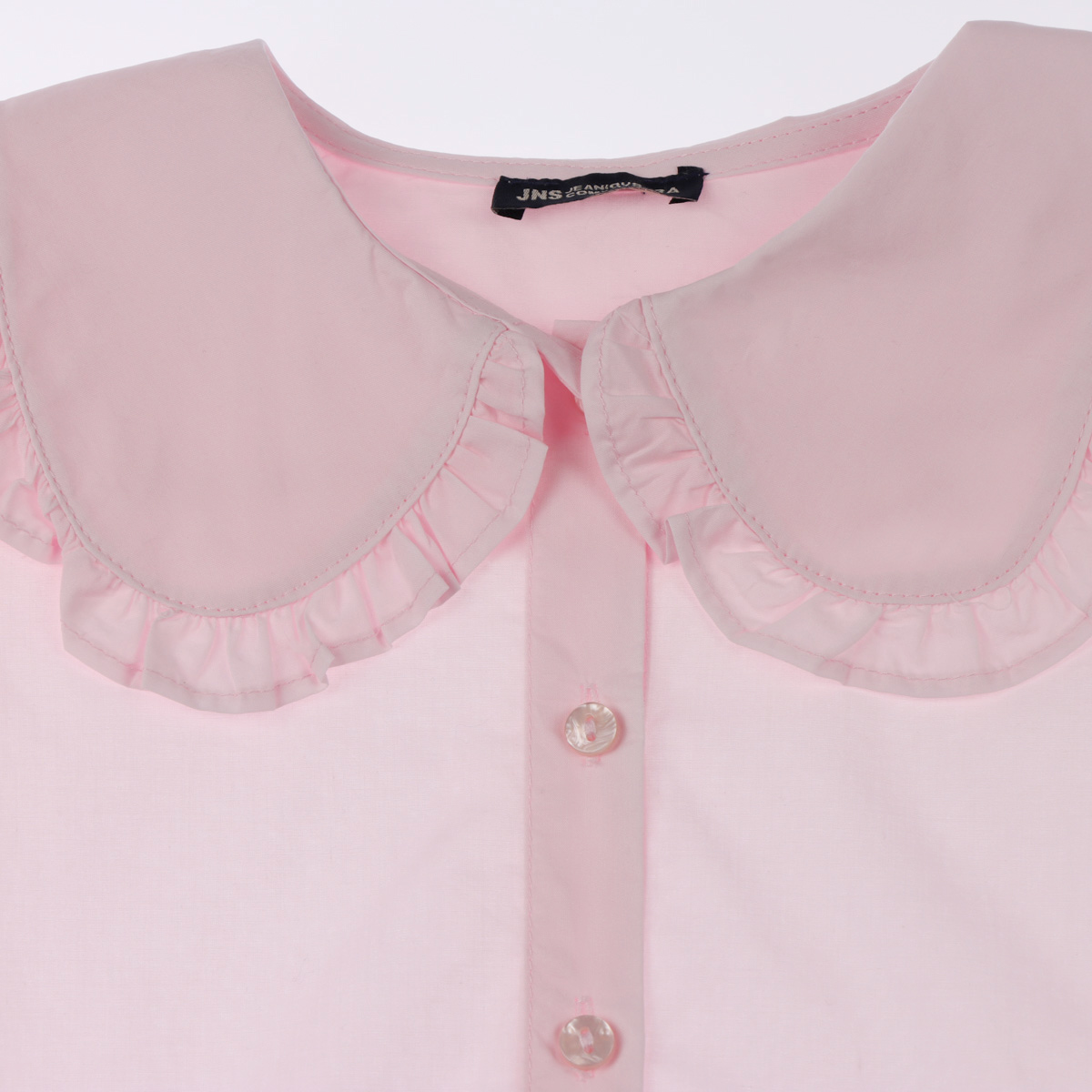 Blusa Cuello Marinero Popelina Jeanious para Ni&ntilde;a image number null
