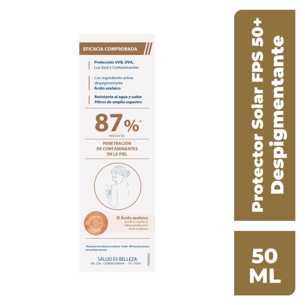 Ducray Melascreen Fluido Protecci&oacute;n Solar FPS 50+ 50 ml image number null