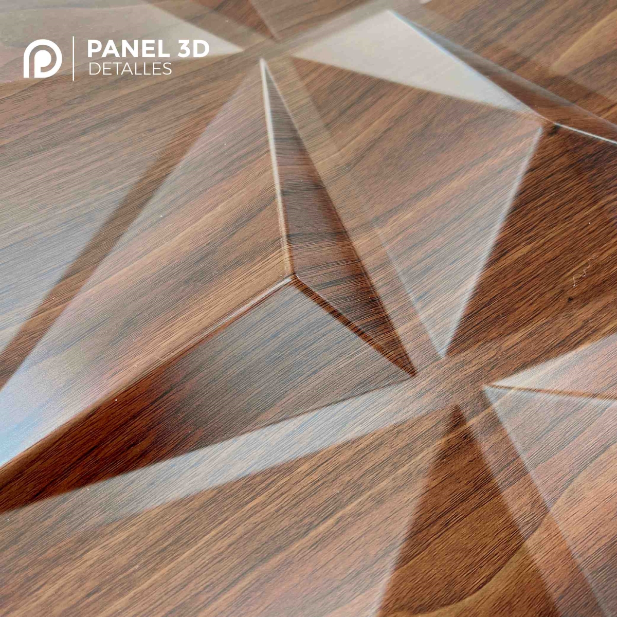 Panel decorativo 3D Cuarzo Cerezo 50x50cm Deco PVC image number null