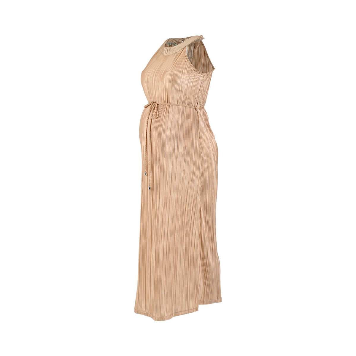 Vestido de maternidad largo plisado Noori para mujer image number null