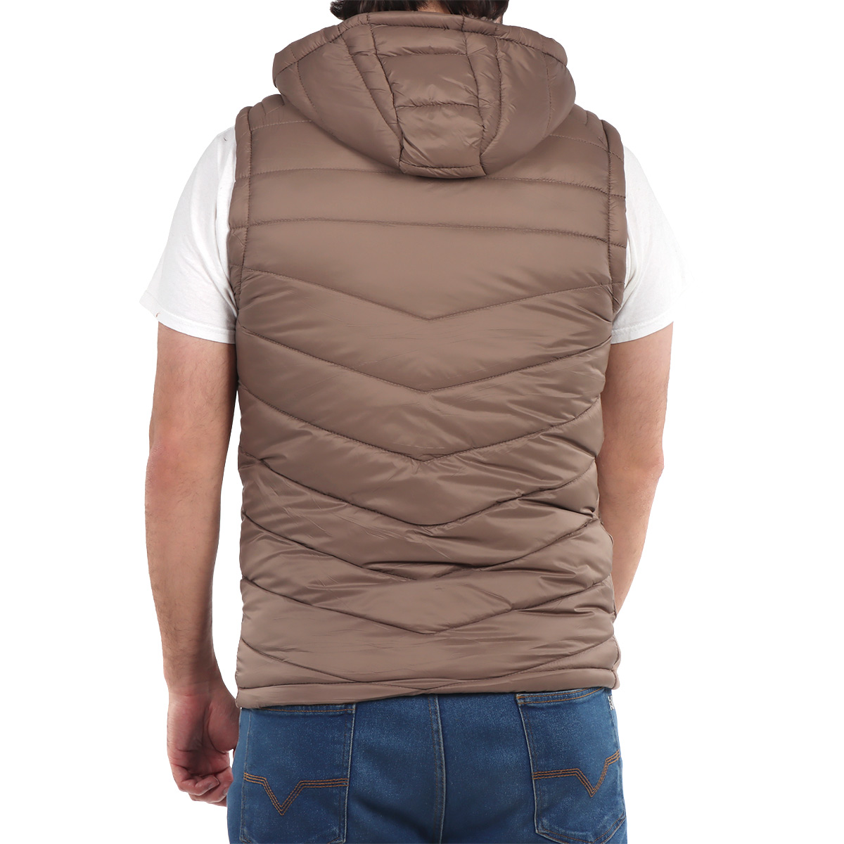 Chaleco Capitonado con Gorro Tim Men para Hombre image number null