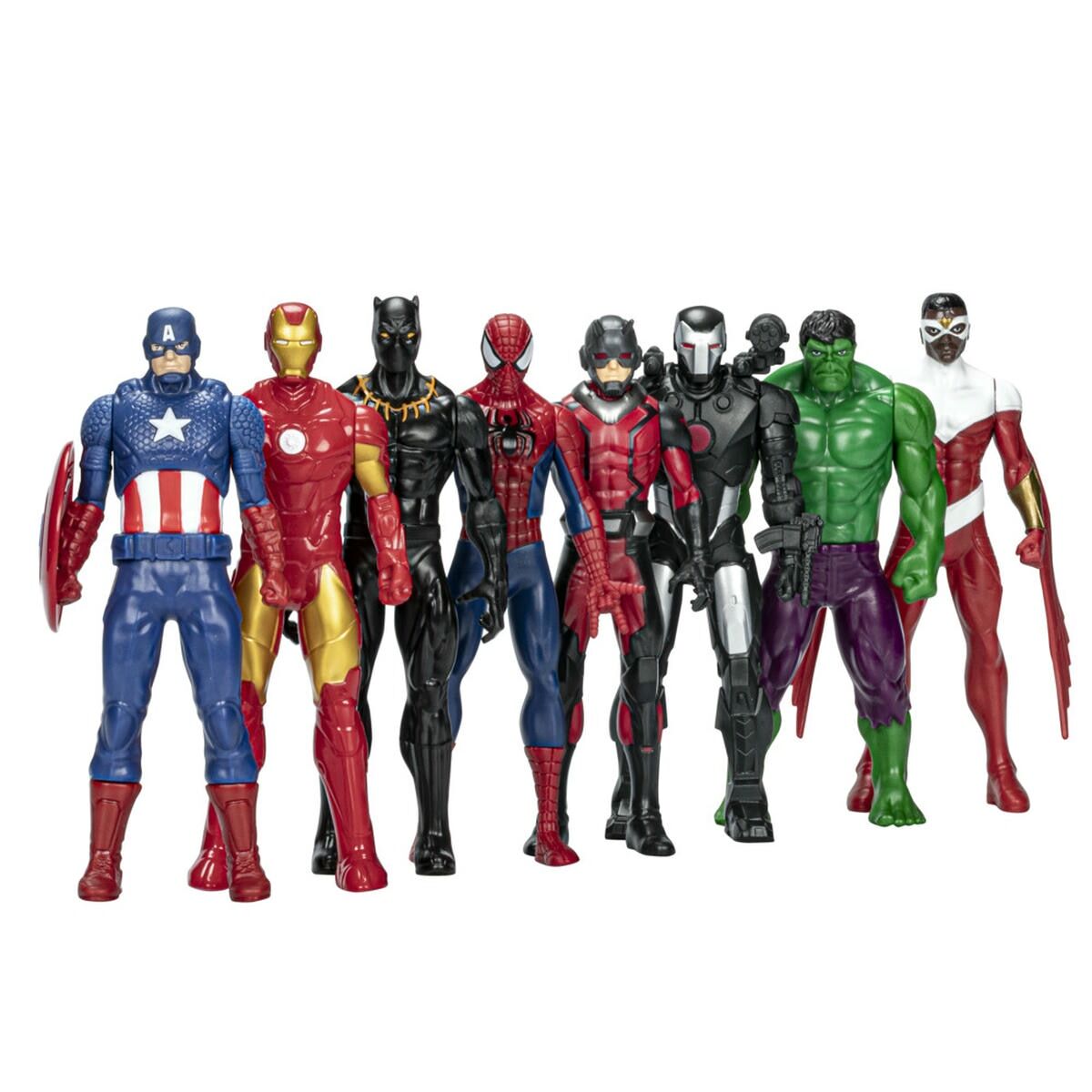 Marvel Set de Figuras Avengers S&uacute;per Pack de Protectores Hasbro image number null