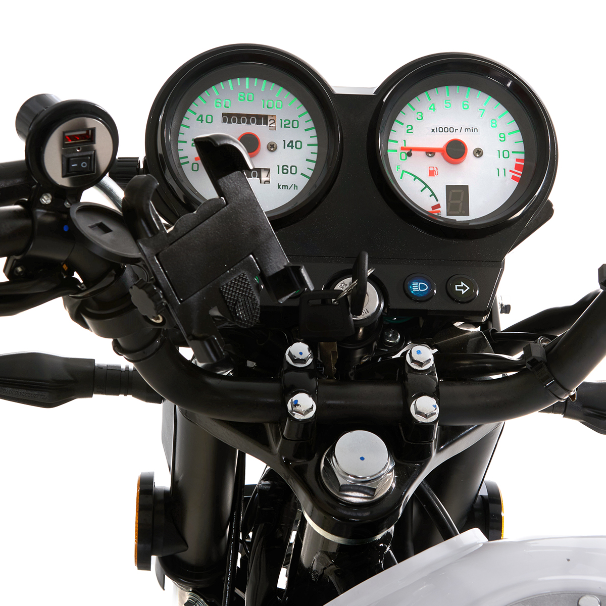 Motocicleta De Trabajo Treck Motors Trapper 150 Blanco 2026 image number null