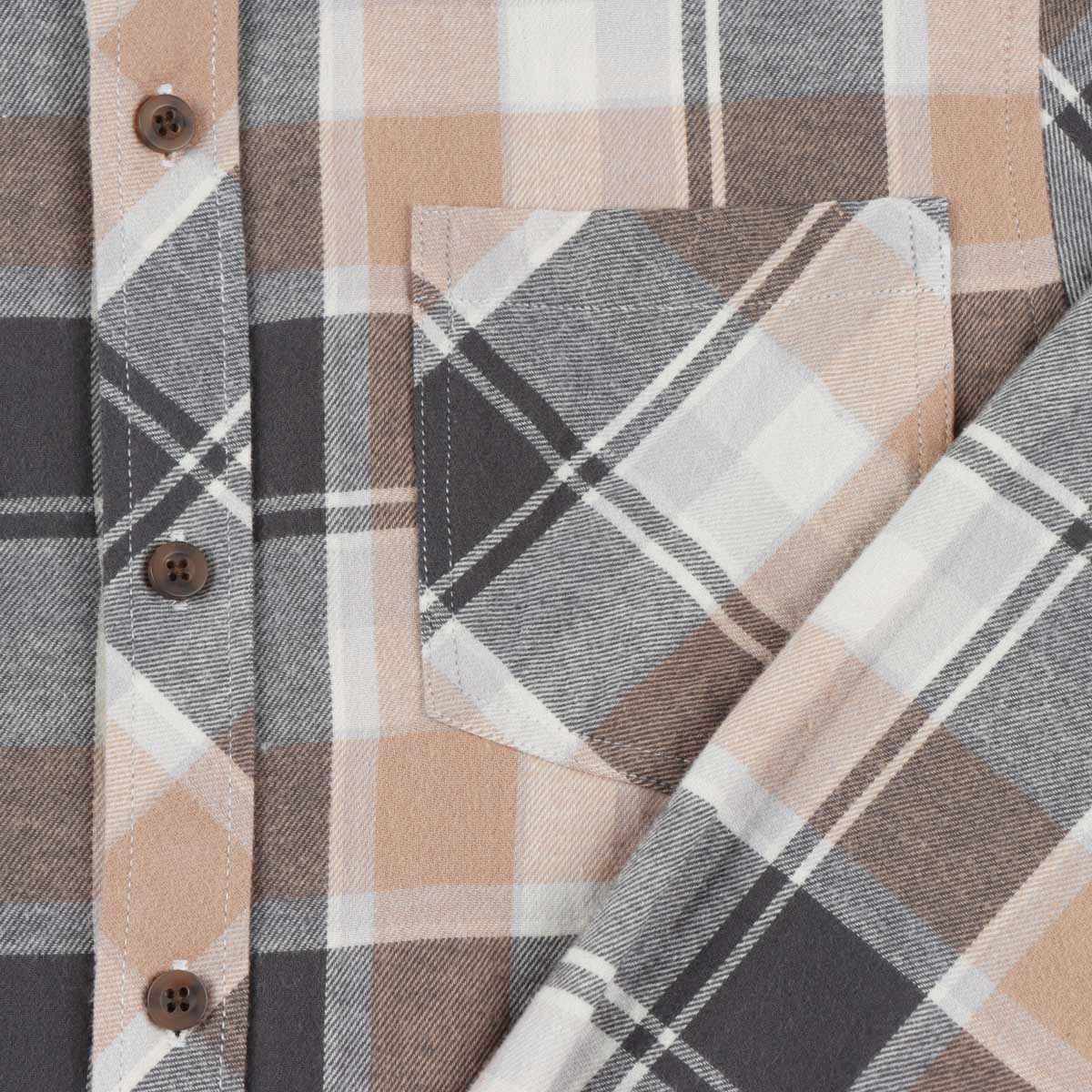 Camisa Franela Cuadros Manga Larga Fukka para Ni&ntilde;o image number null