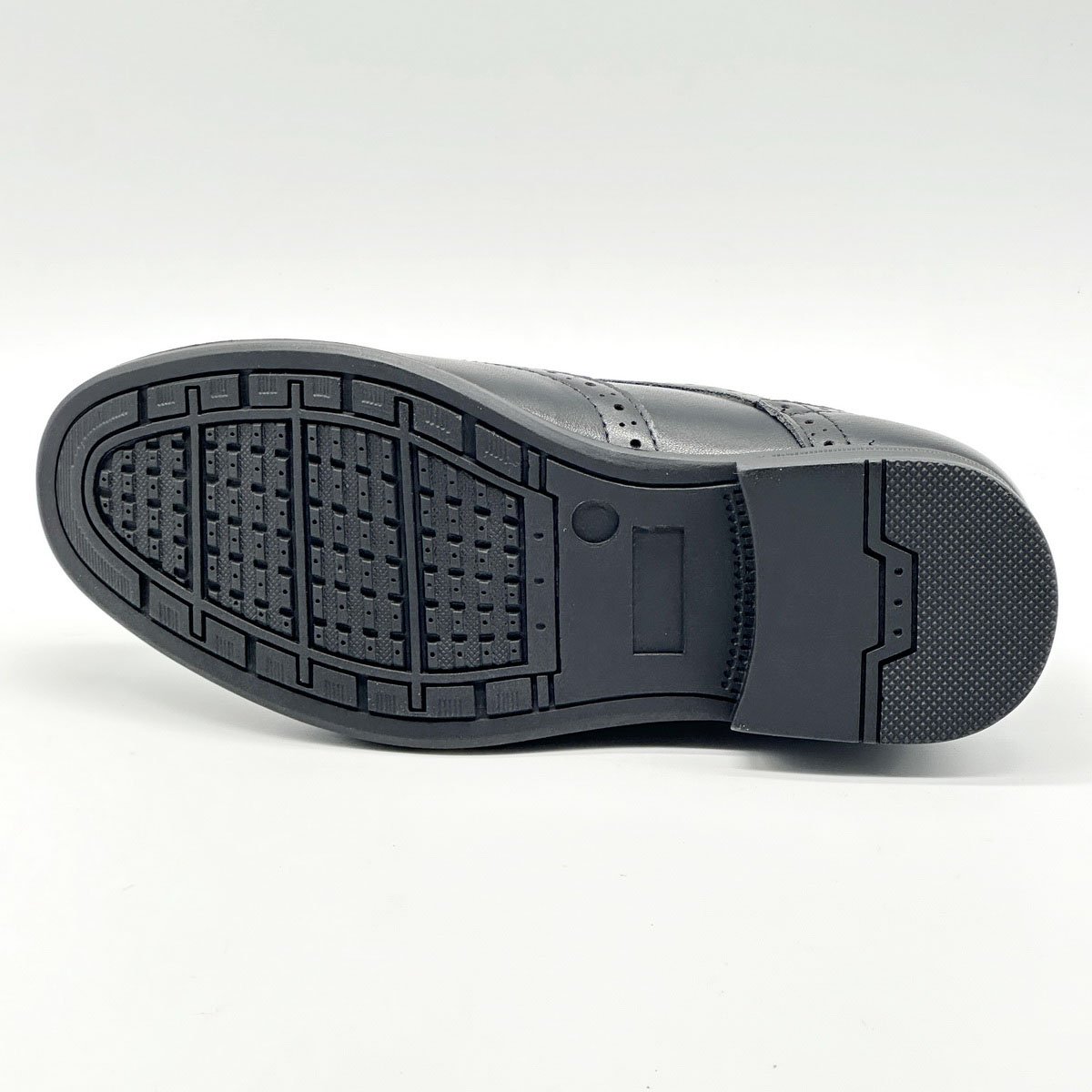 Zapato Oxford Brogue Minuttino Negro con Agujeta para Ni&ntilde;o image number null