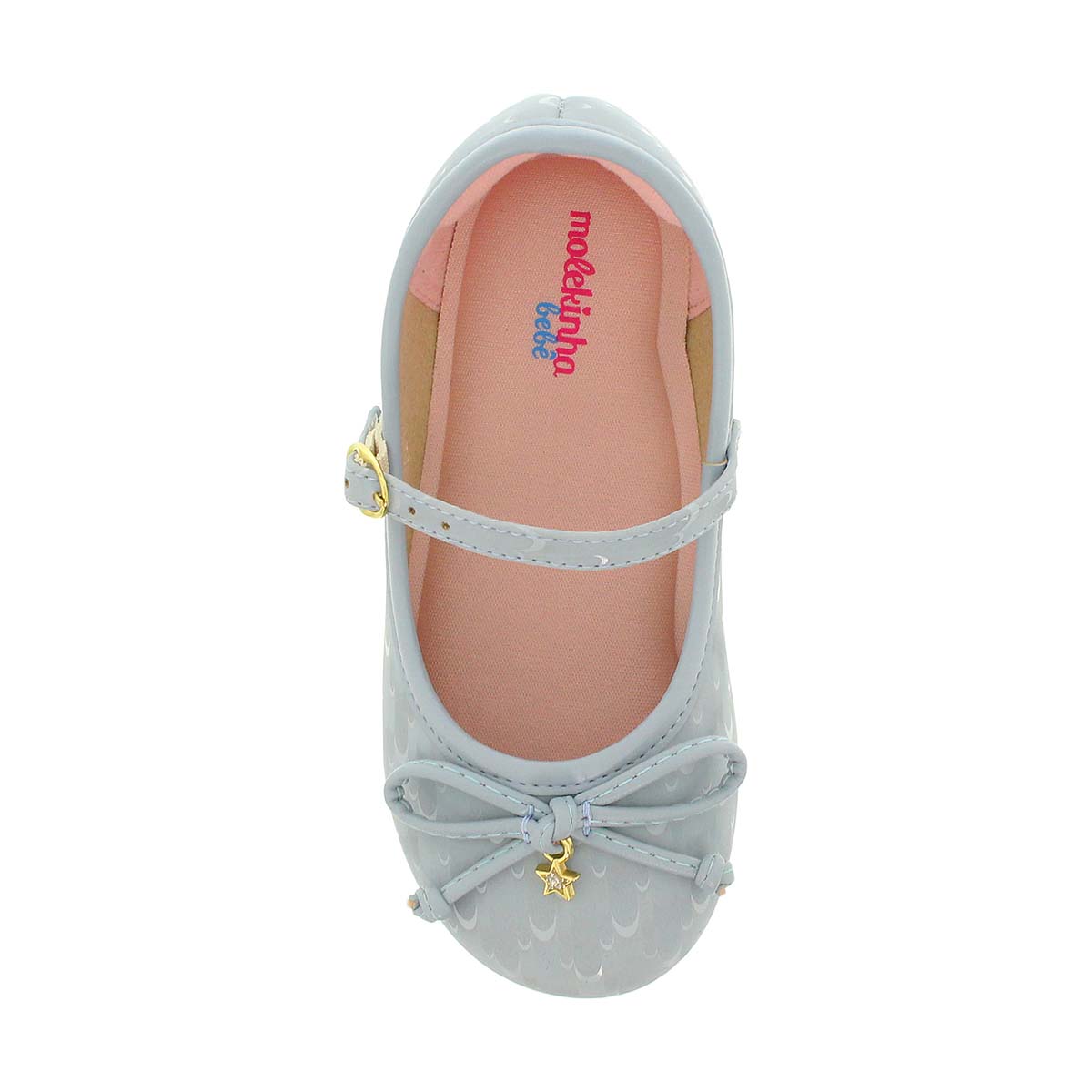 Zapato con Hebilla Molekinha Azul Apicaci&oacute;n para Ni&ntilde;a image number null