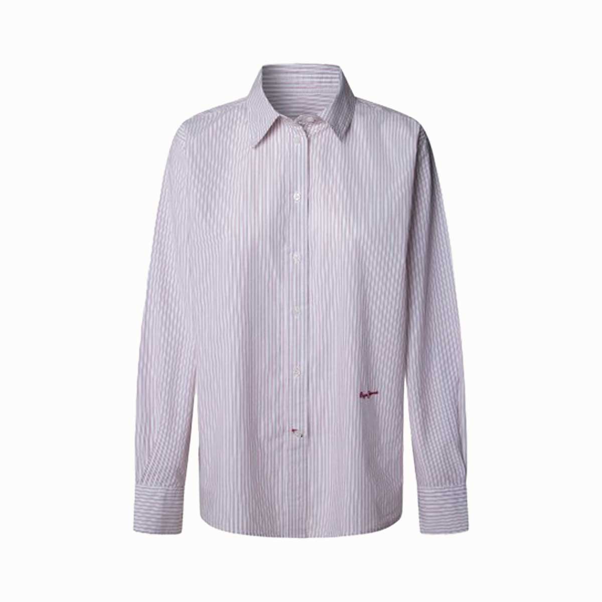 Camisa Corte Recto Rayas  Pepe Jeans Para Mujer Junior image number null