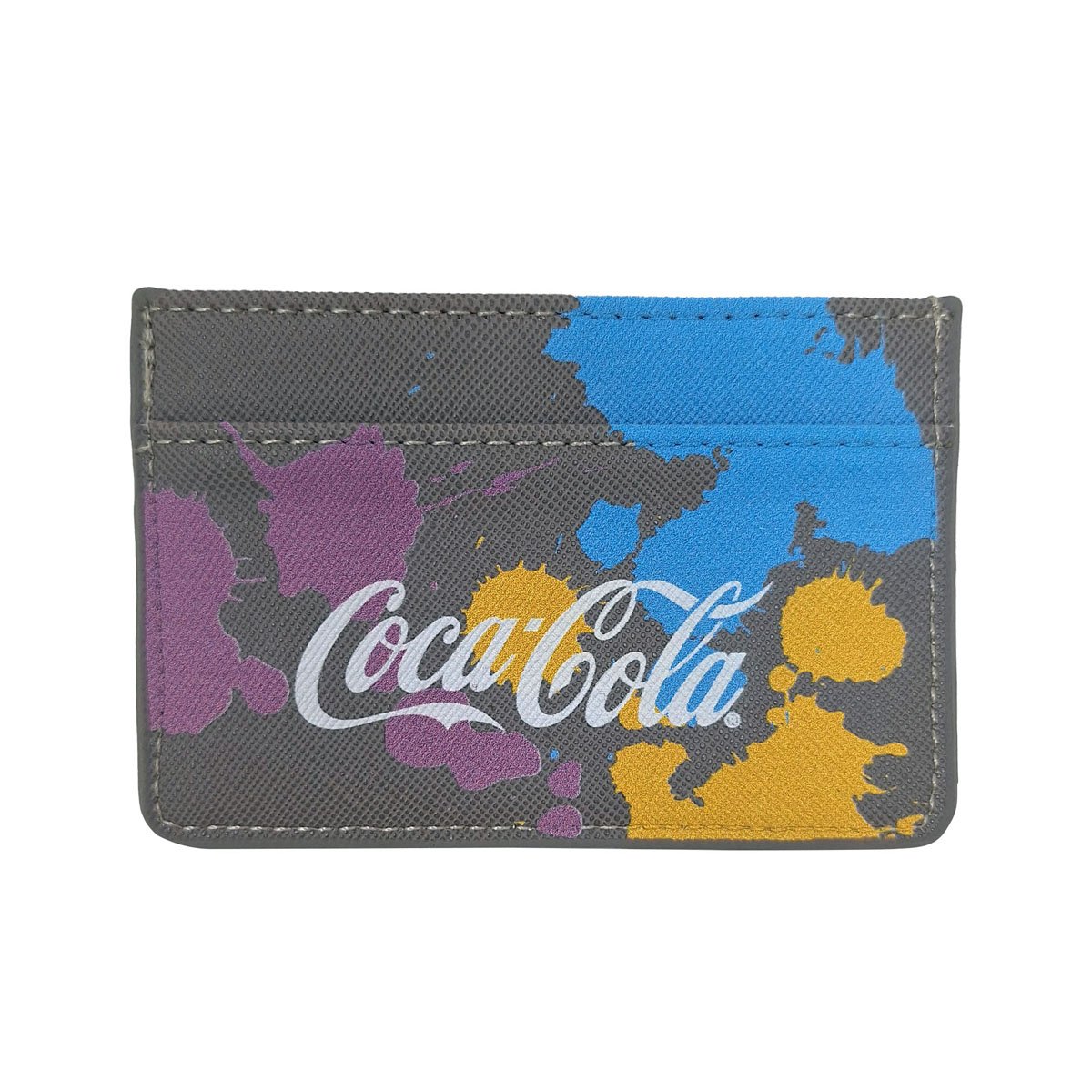 Tarjetero con Dise&ntilde;o Pintura Coca Cola para Hombre image number null