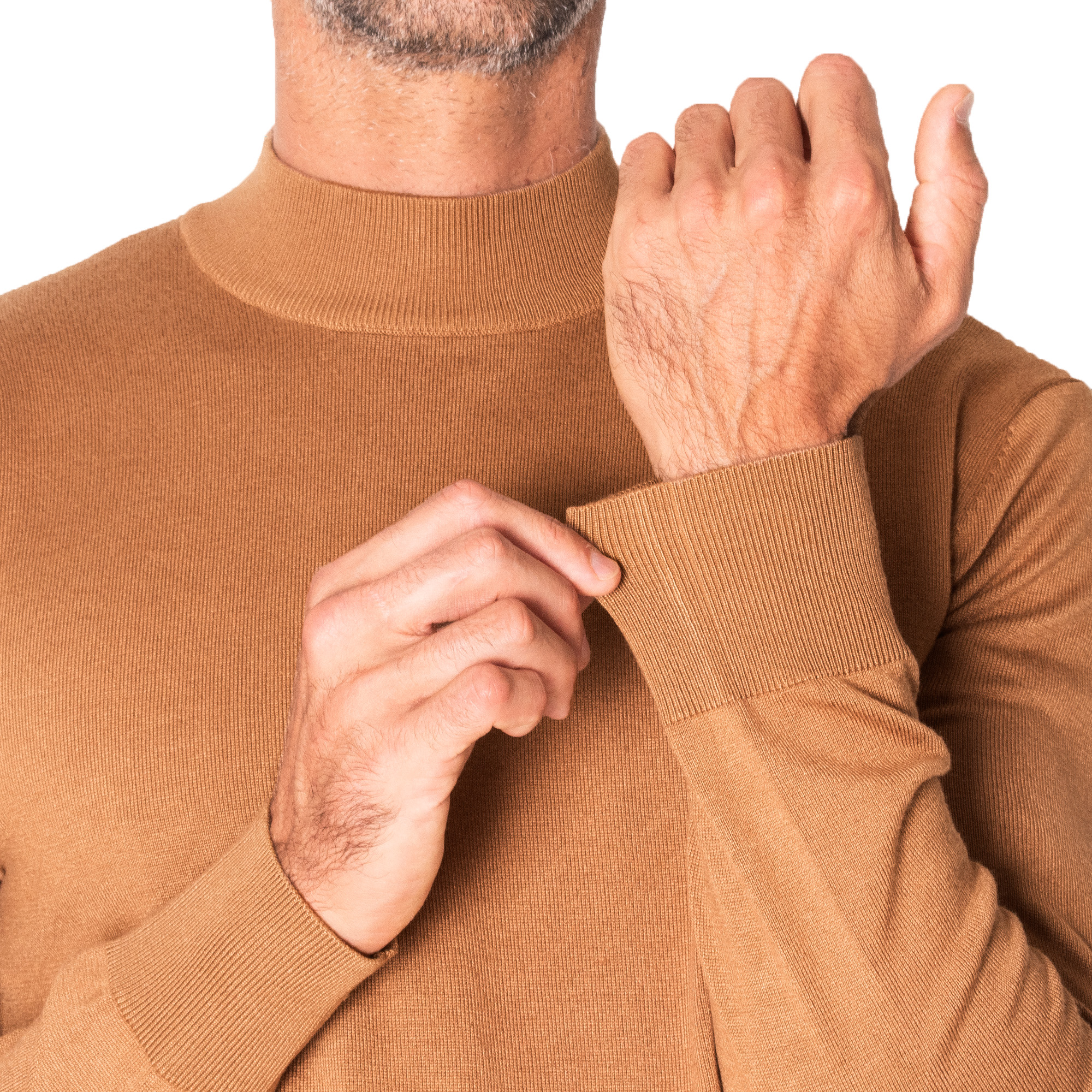 Su&eacute;ter Cuello Mock Generra Regular Fit para Hombre image number null