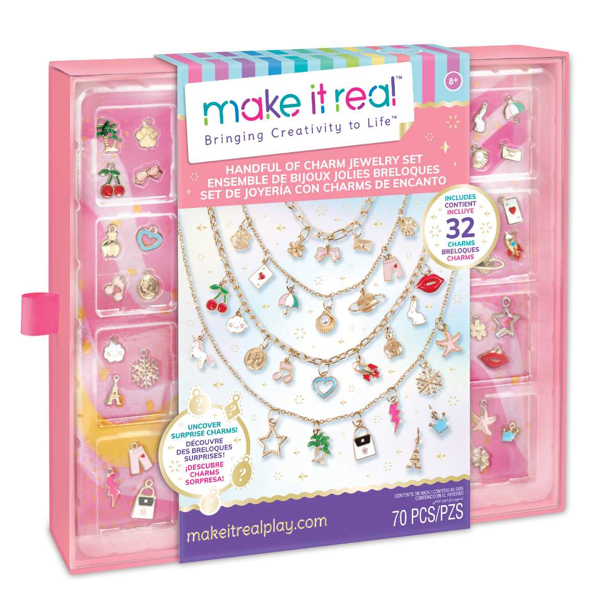 Set De Joyeria Con Charms De Encanto Make It Real image number null