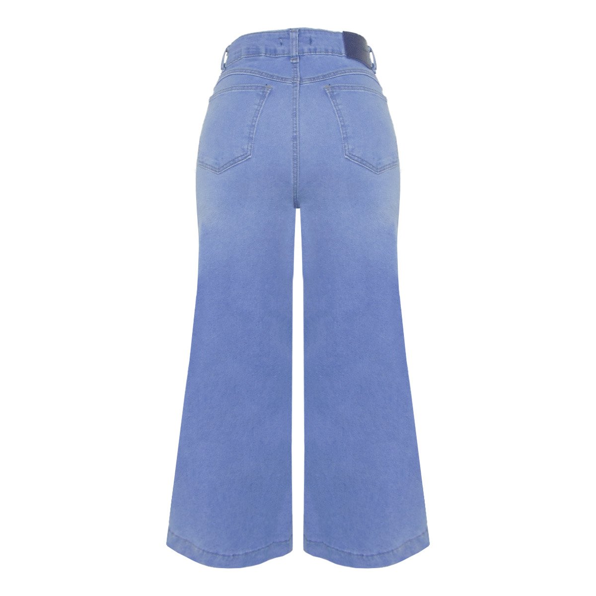Jeans Corte Wide Leg Cropped Beronna Jeans para Mujer Petite image number null