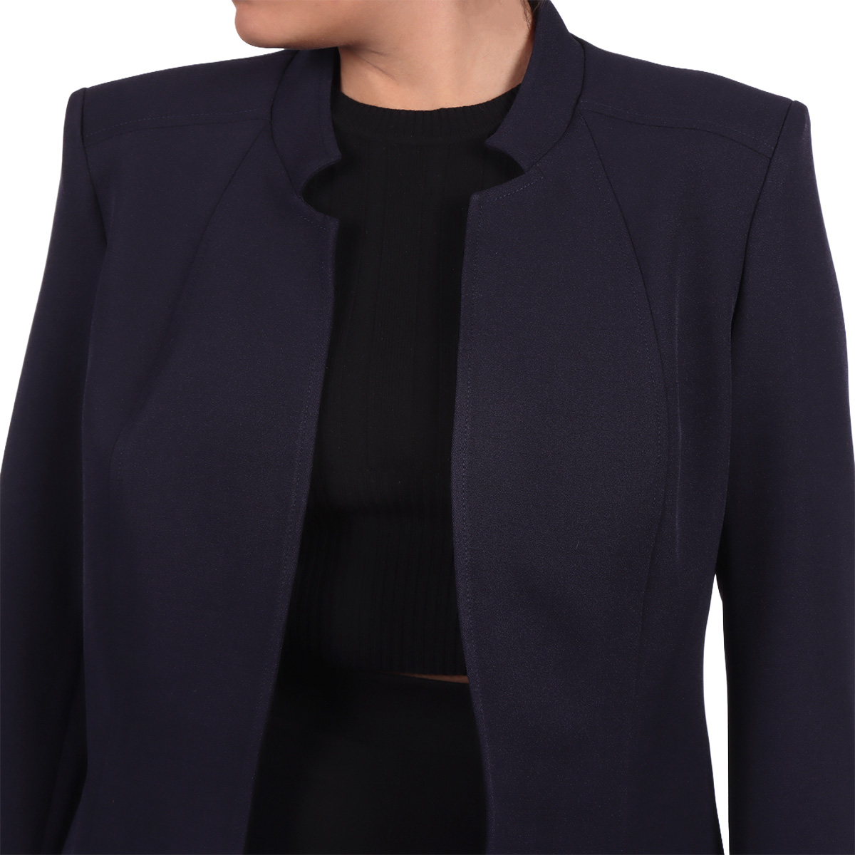 Saco Liso Manga Larga Elegancia Diva By Gamus para Mujer image number null