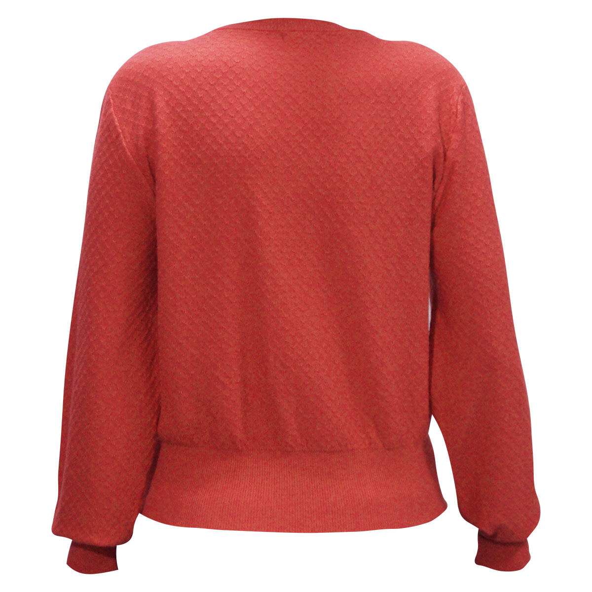 Su&eacute;ter  Cerrado Cuello Redondo Cafeina  para Mujer Petite image number null