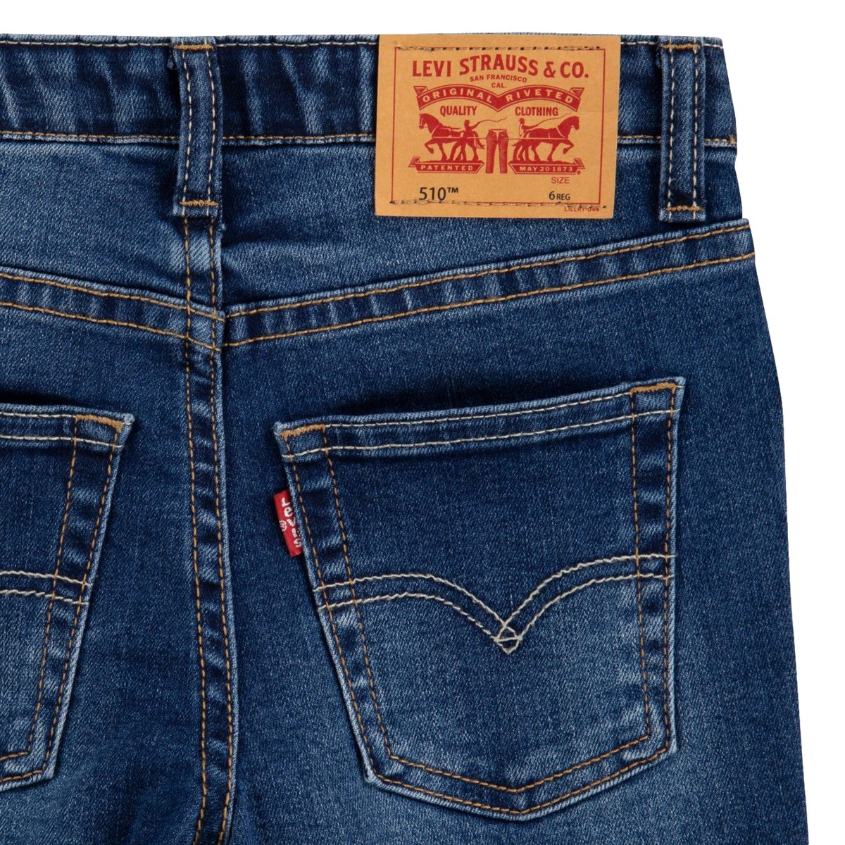 Jeans Skinny Fit Levi's Performance Para Ni&ntilde;o image number null