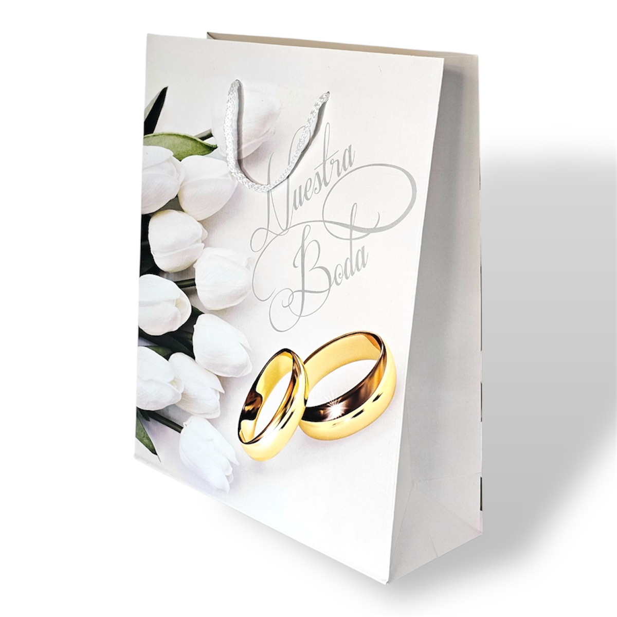 Bolsa de Regalo Boda Anillos Oro Grande image number null