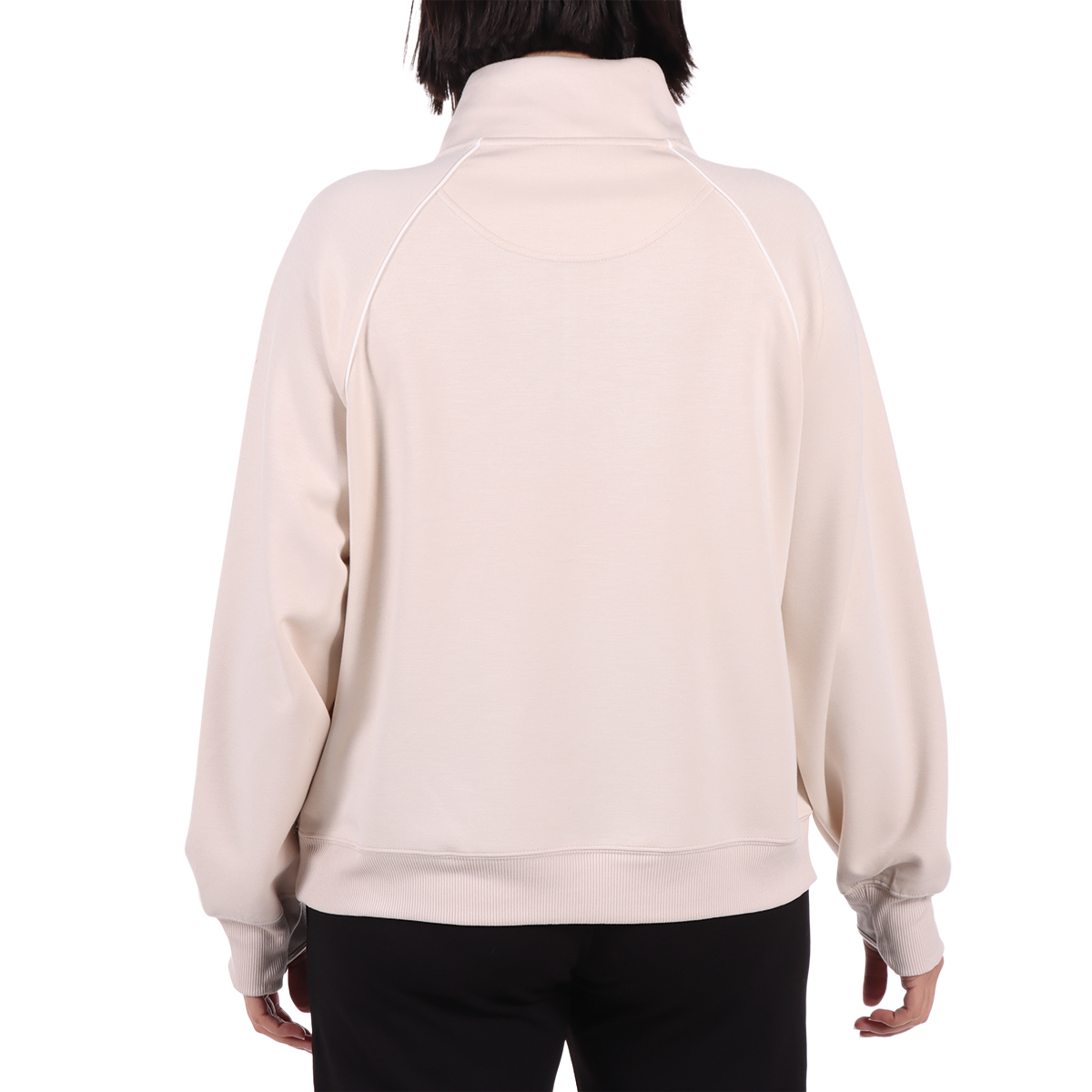 Sudadera Medio Cierre Cuello Alto Curvi Jeanious para Mujer image number null
