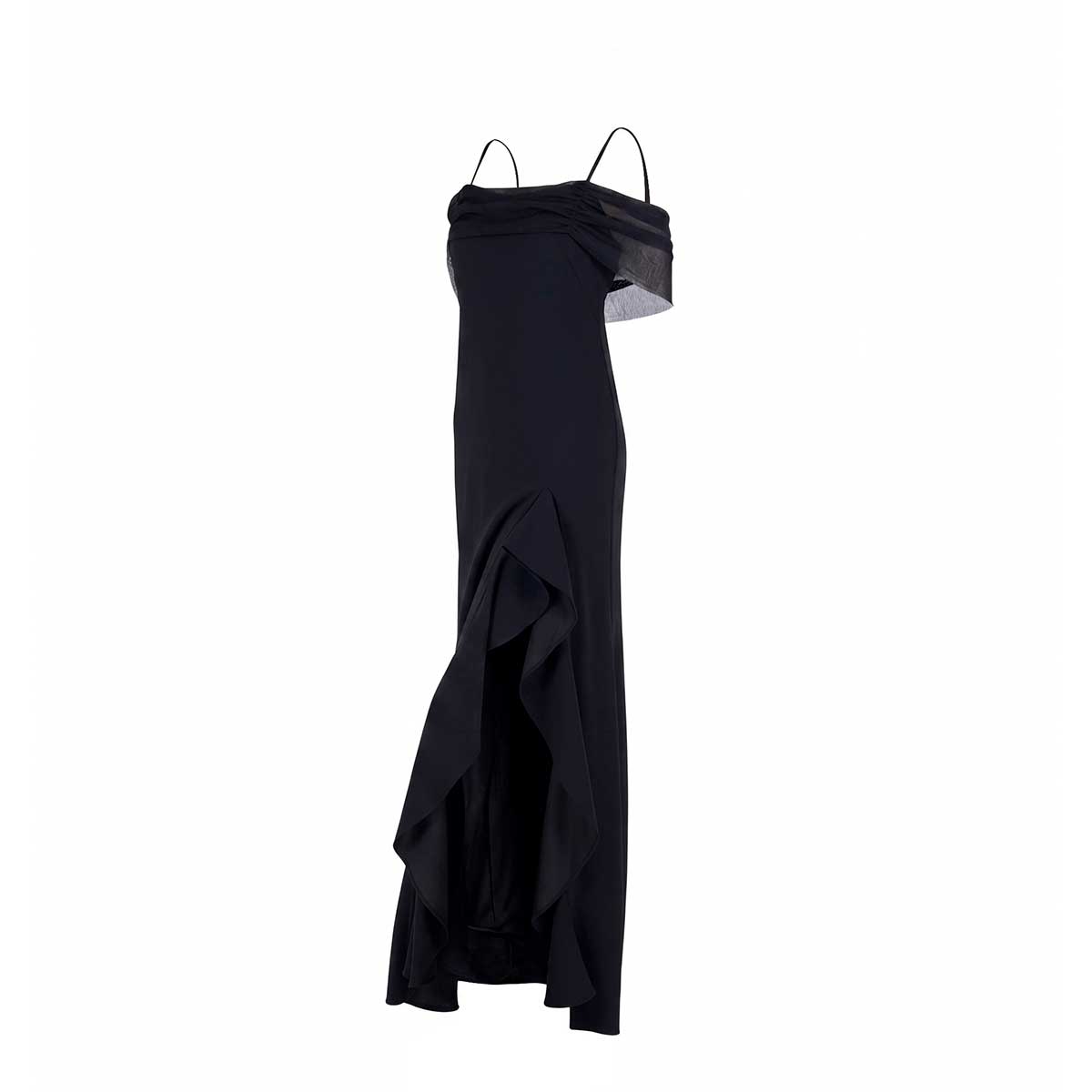 Vestido largo de fiesta con hombros descubiertos Noshe para mujer image number null