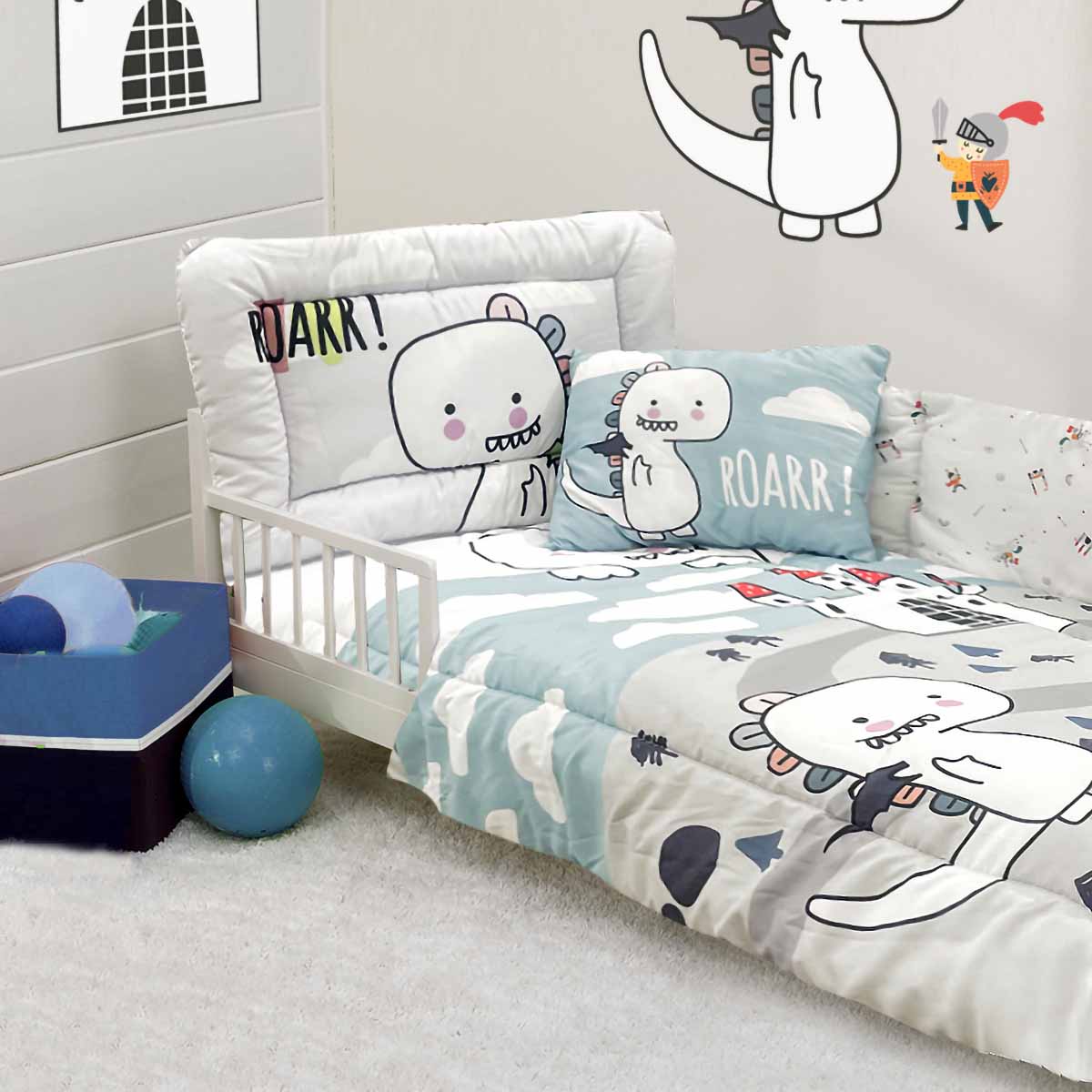 Juego de Cuna 70x130 Polo One By Inbed Color Perla image number null