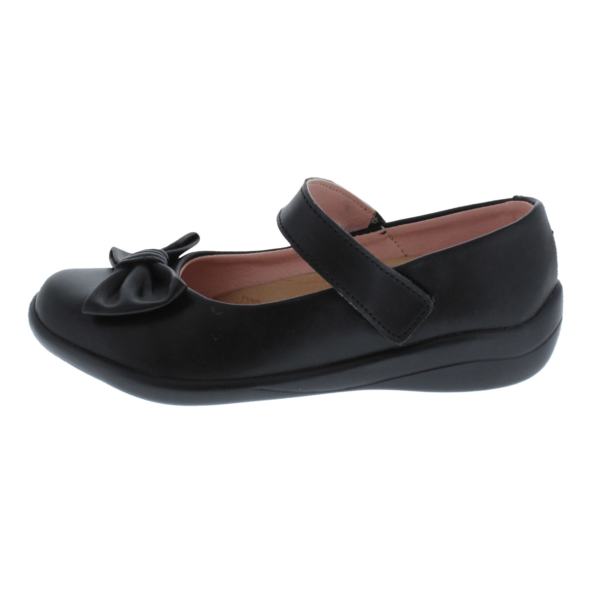 Zapato Escolar Furor Ajuste Velcro Aplicaci&oacute;n Mo&ntilde;o para Ni&ntilde;a image number null