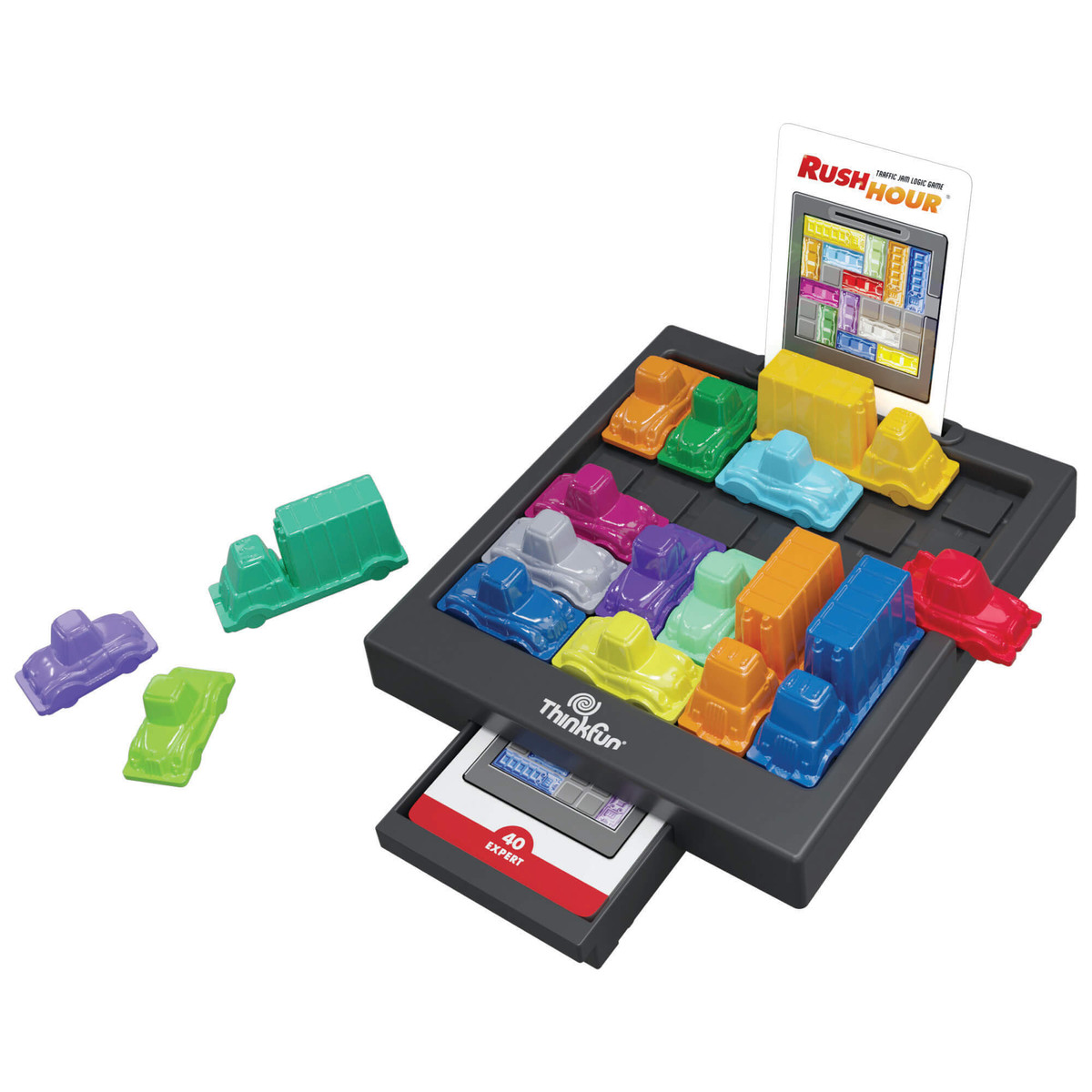 Juego Rush Hour De L&oacute;gica ThinkFun image number null