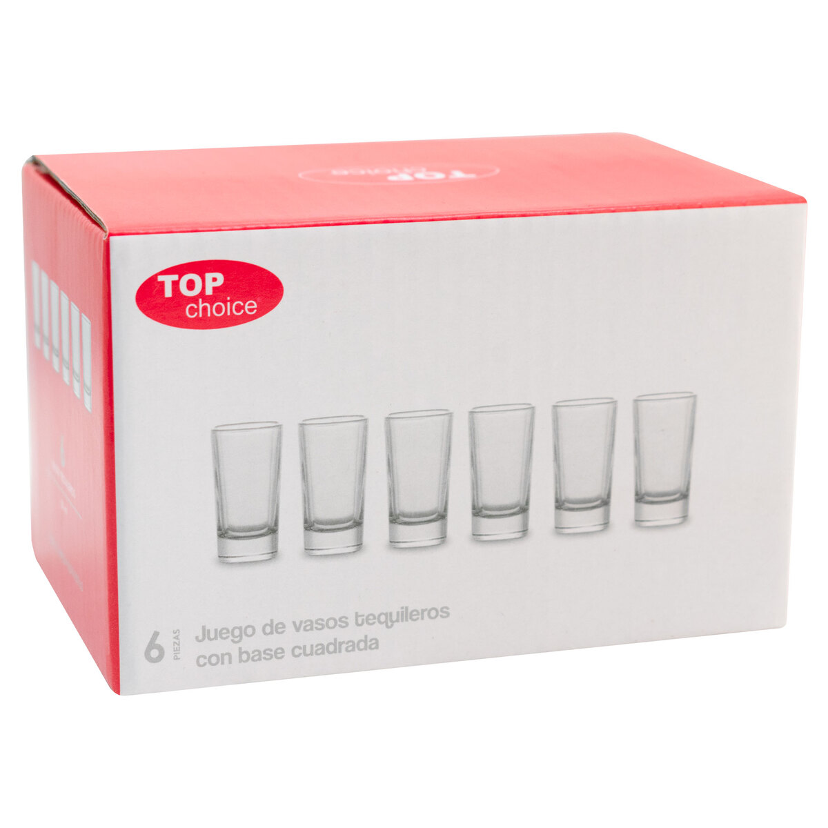 Juego De 6 Vasos Liso Tequileros TOP CHOICE image number null