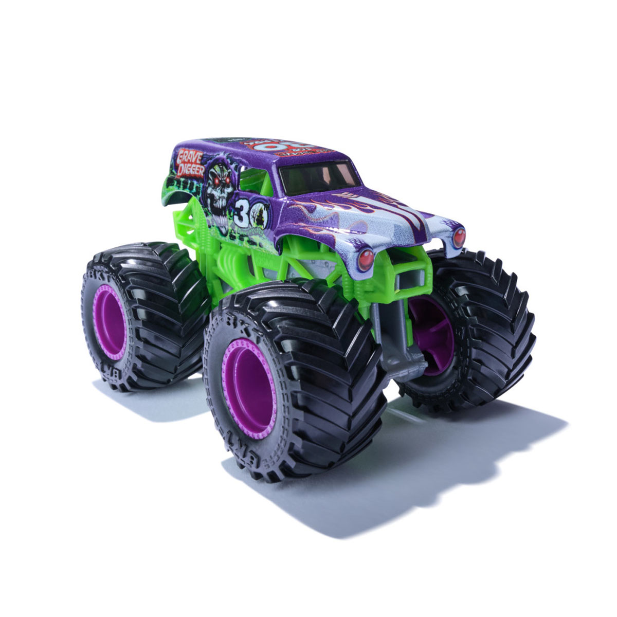 Cami&oacute;n Monstruo De Metal Monster Jam Veh&iacute;culo Grave Digger 164 image number null