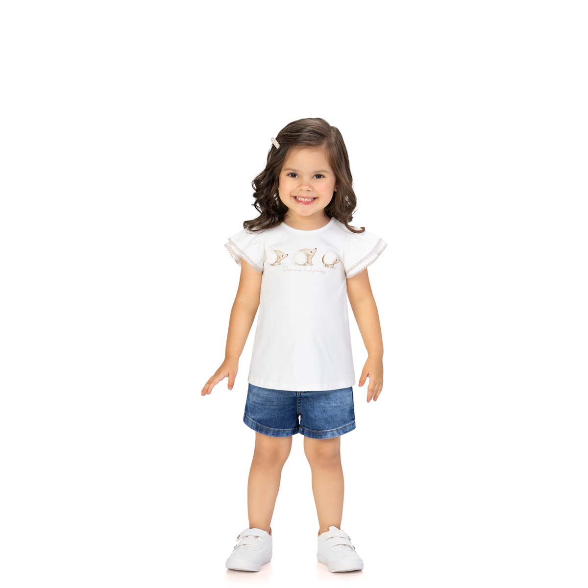 Blusa Erizo Manga Corta Milon para Beb&eacute; Ni&ntilde;a image number null