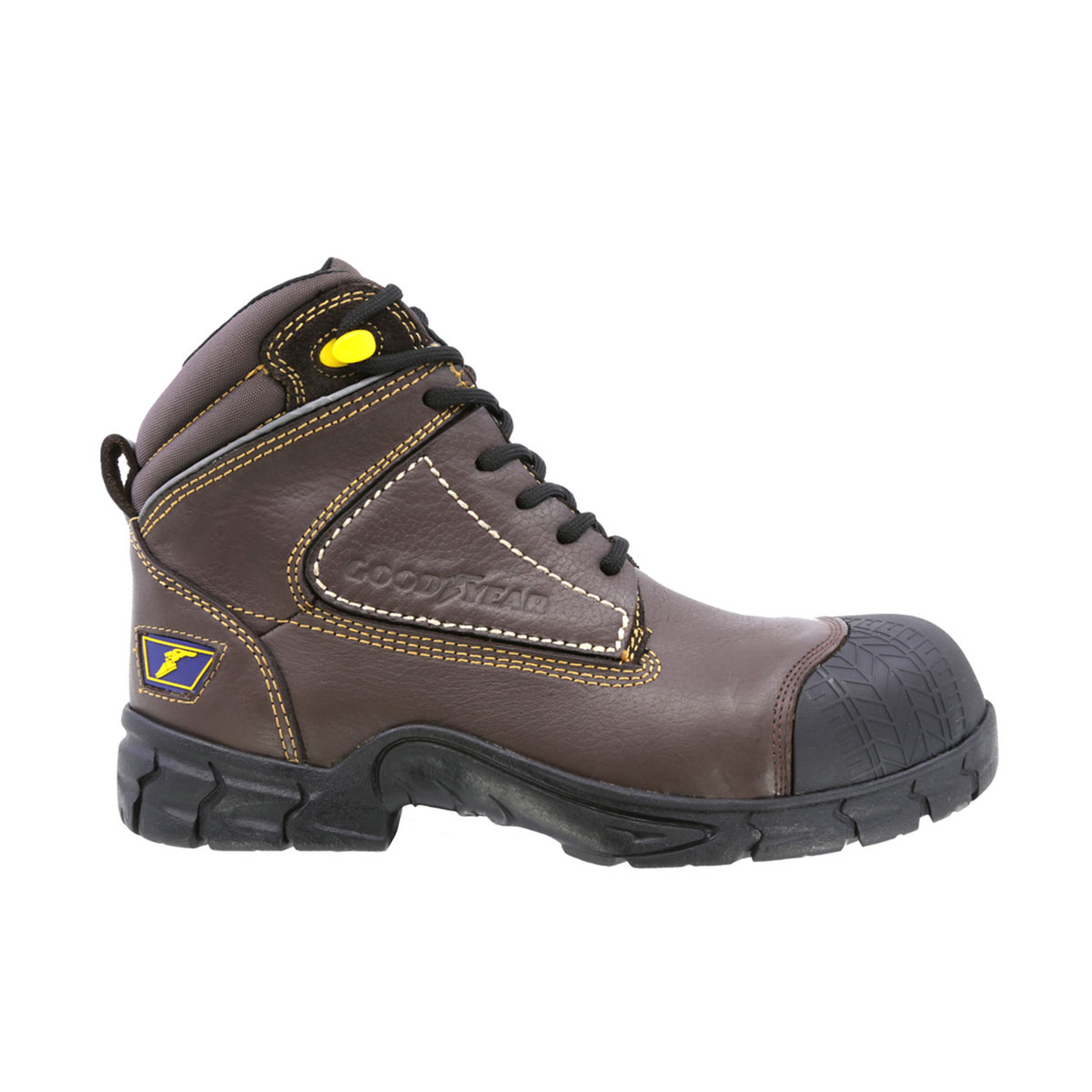 Bota Industrial Good Year Armor GY 140 Caf&eacute; para Hombre image number null