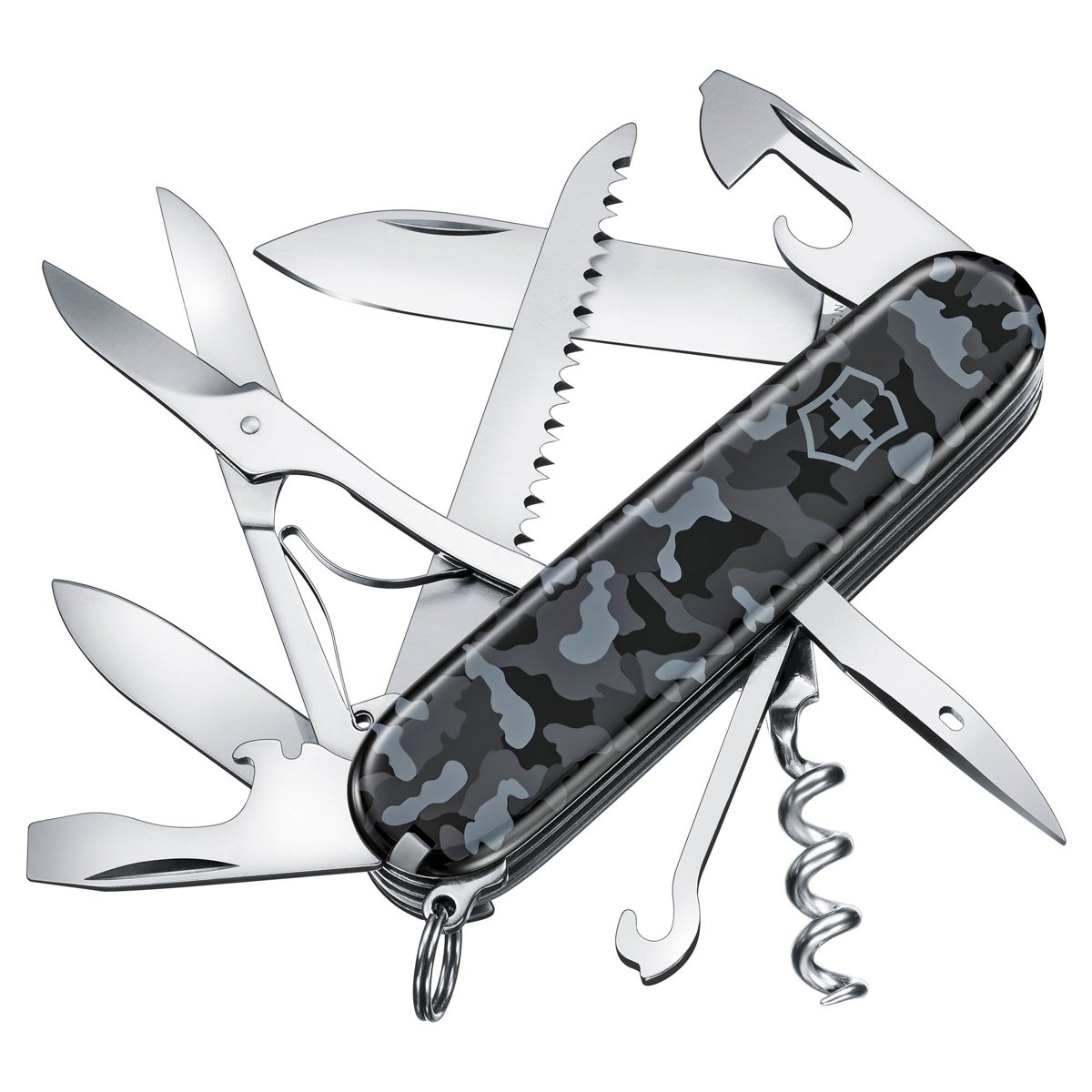 Navaja Huntman Camuflaje Gris Victorinox image number null