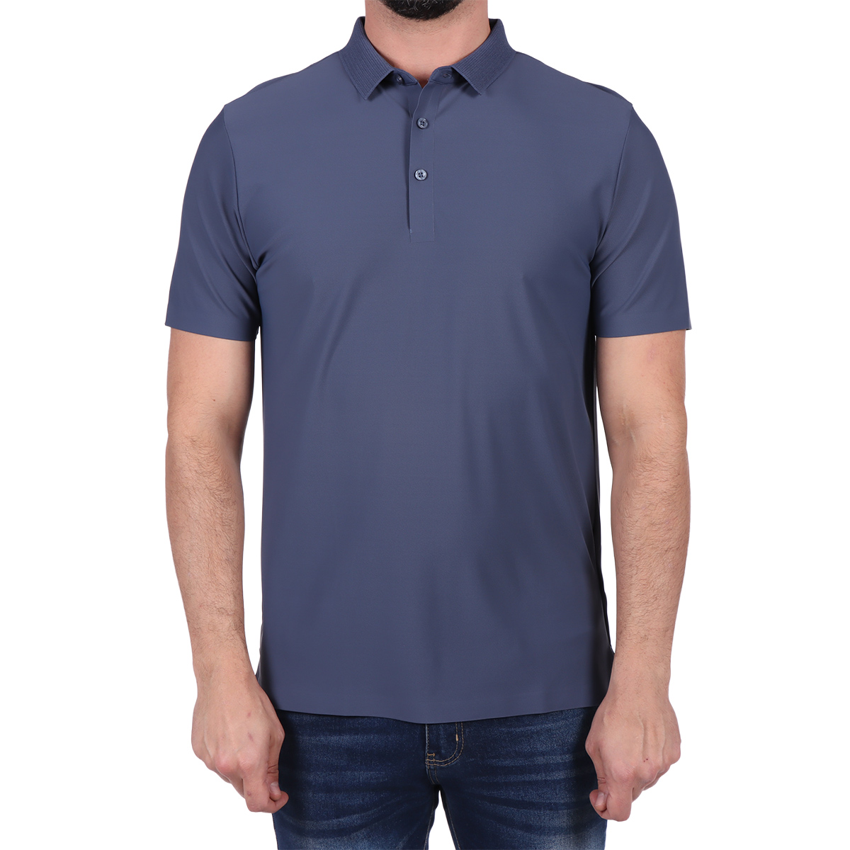 Playera Polo Manga Corta Algod&oacute;n Piqu&eacute; Generra para Hombre image number null