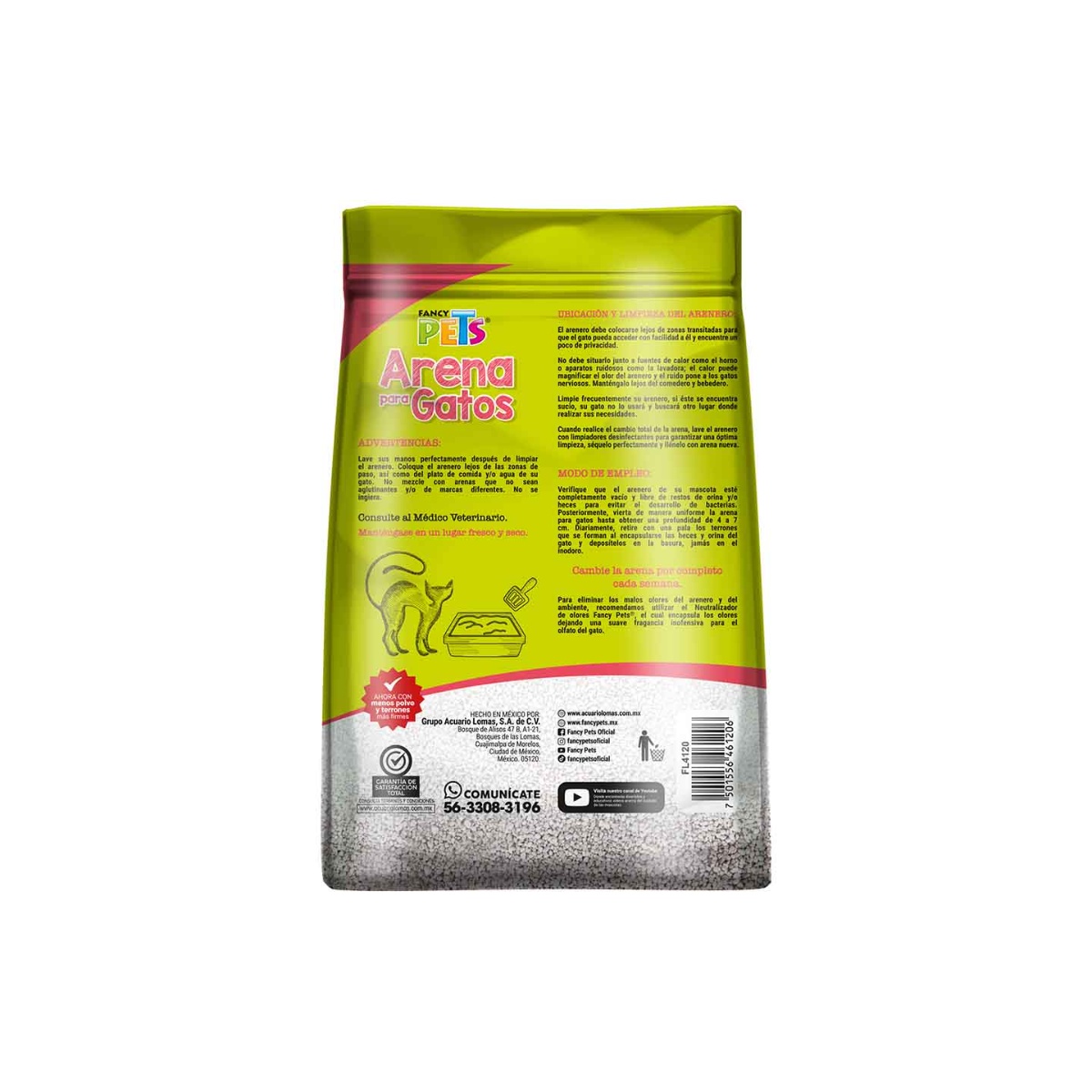 Arena Para Gato 7.5 Kg Fancy Pets image number null