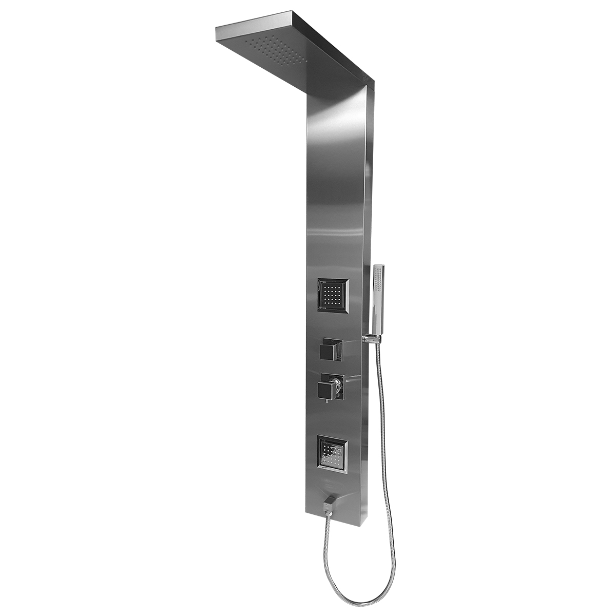 Regadera Tipo Panel A 2 Piezas Con Jabonera Regpse Mundo Lucido image number null
