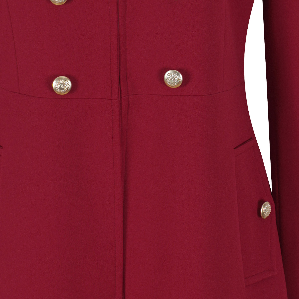 Saco 3/4 con doble botonadura para Mujer Petite JUST BY BASEL image number null