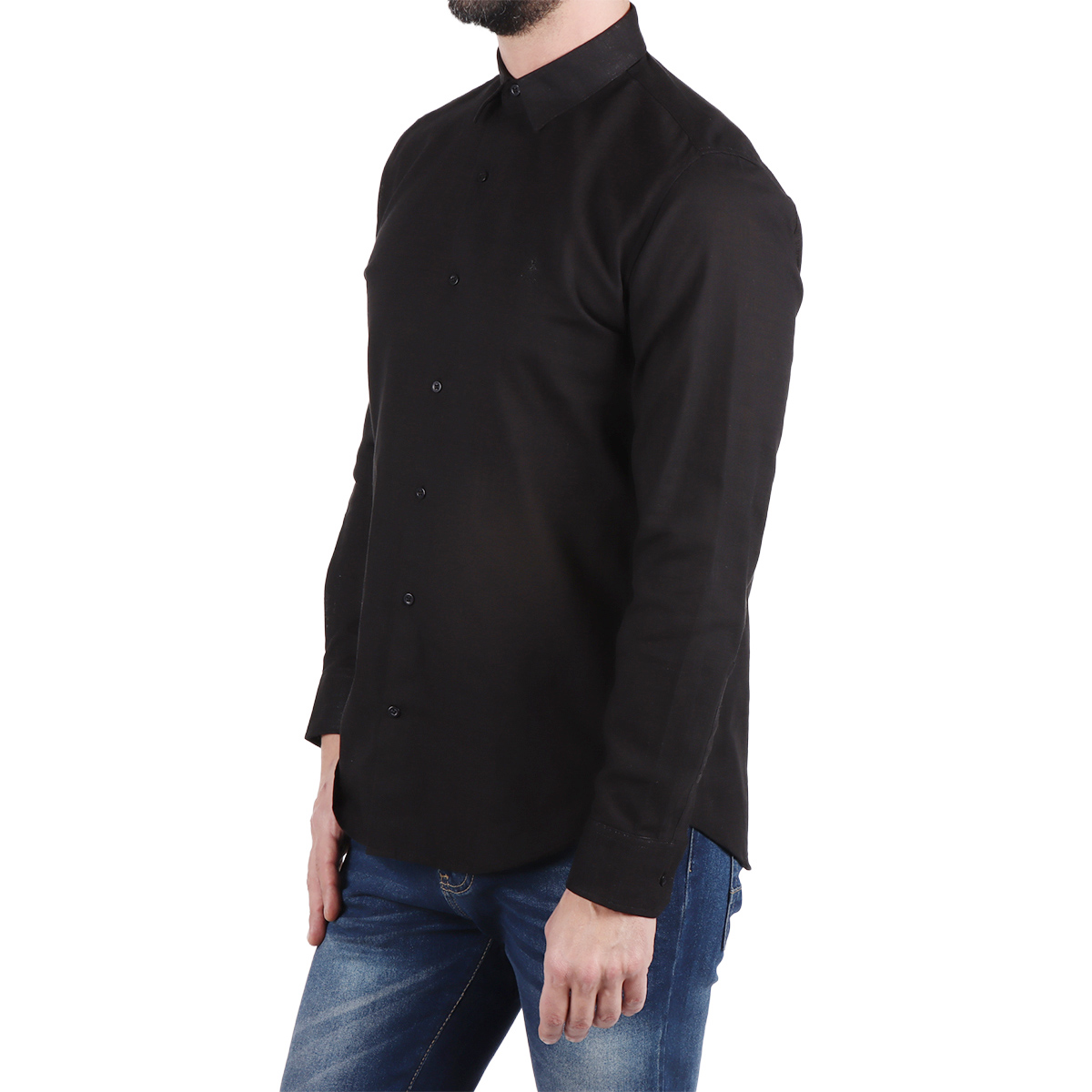 Camisa Slim Lisa Manga Larga Polo Club Hombre image number null