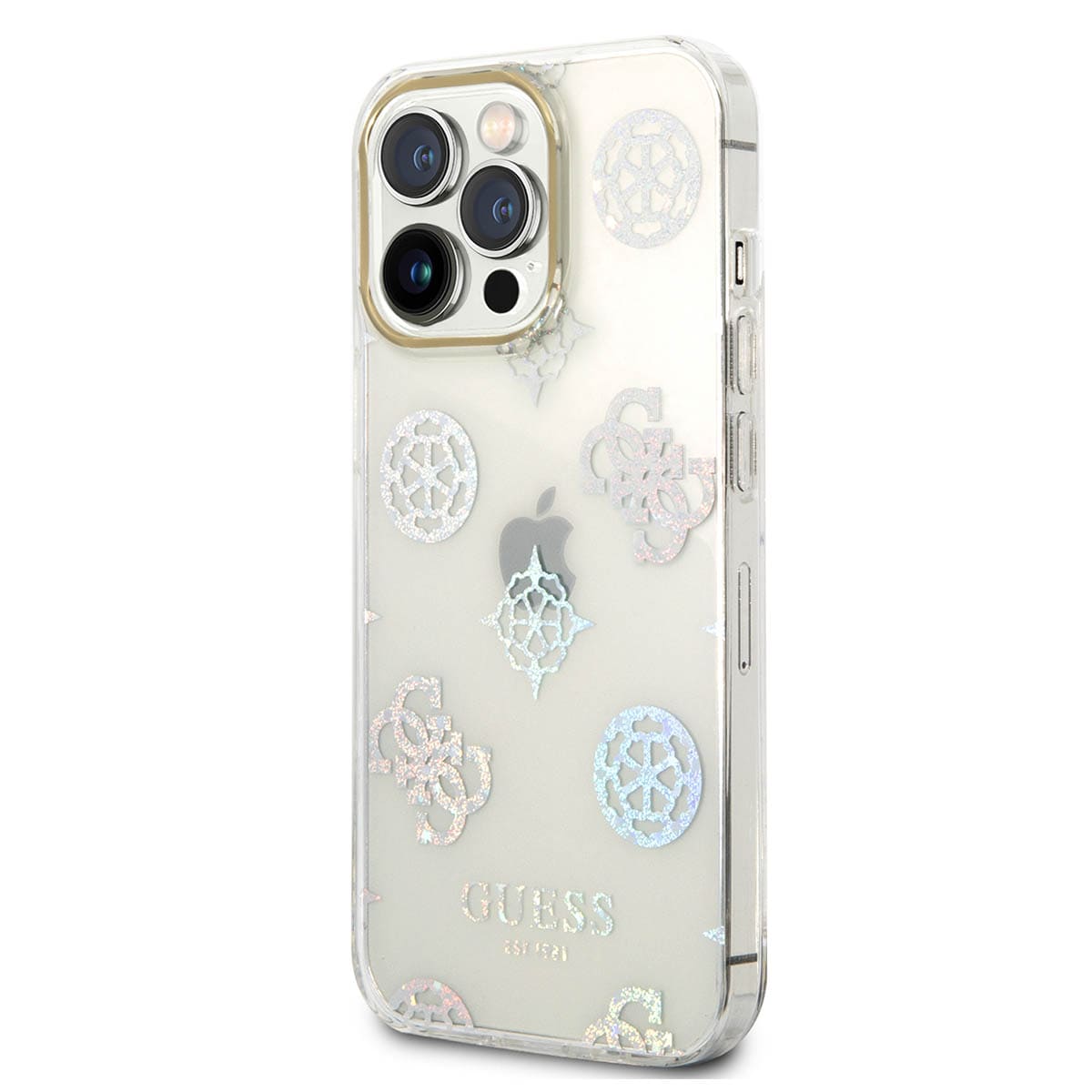 Funda Guess Electroplated Blanca para iPhone 14 Plus image number null