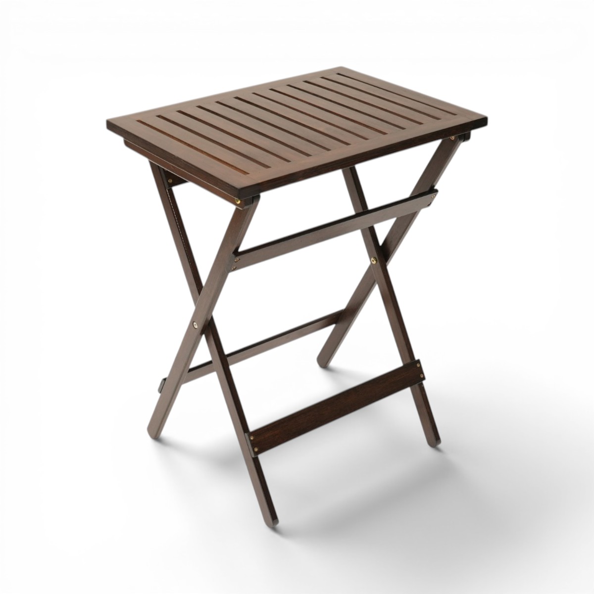 Taburete Plegable De Madera Caf&eacute; Home Nature image number null