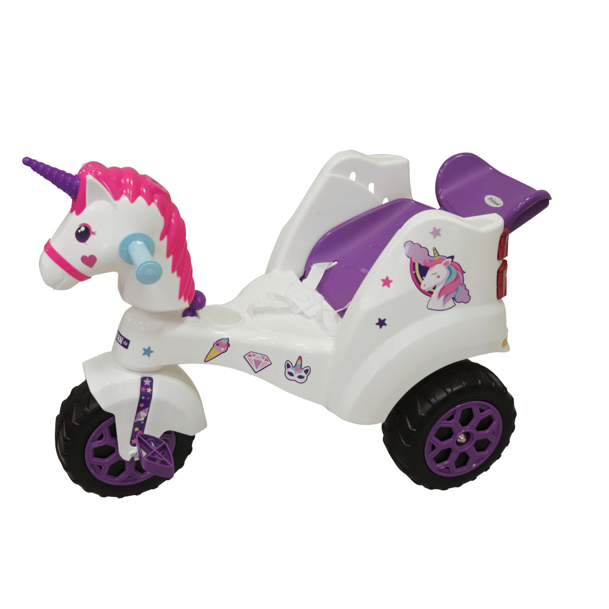 Triciclo Unicornio Super Trike Prinsel image number null