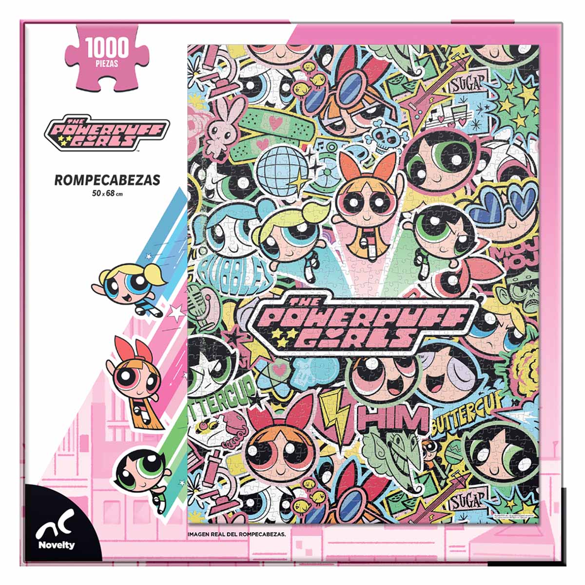 Rompecabezas Coleccionable Powerpuff Girls 1000 Piezas image number null