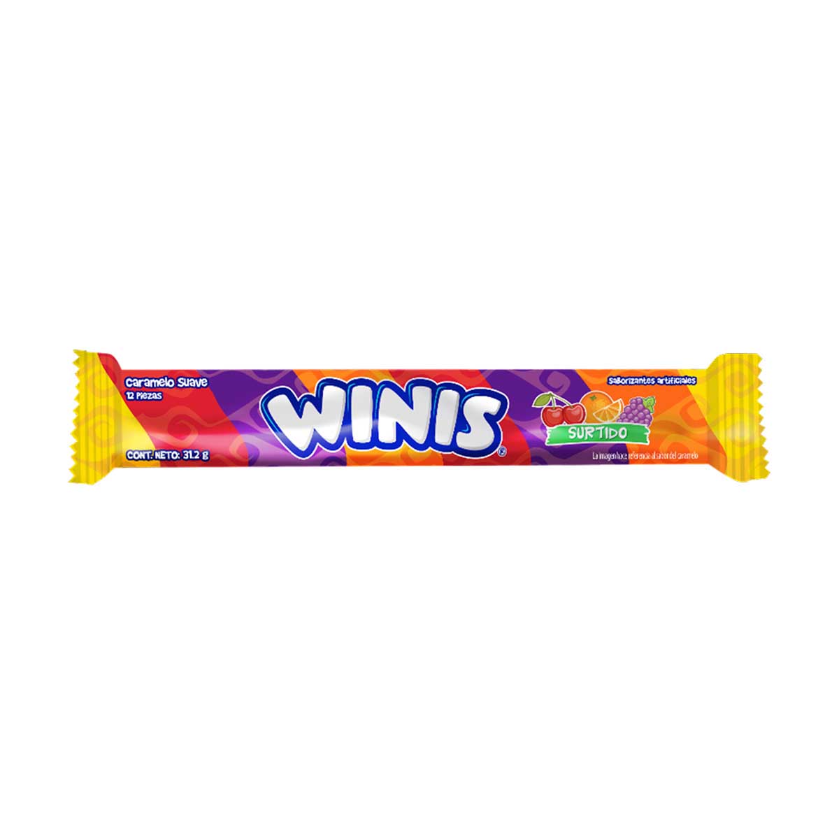 Caramelo Suave Varios Sabores Winis 31.2 g image number null